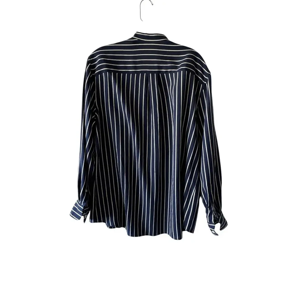 Vintage Lauren Ralph Lauren Silk Pinstripe Matching Set Size 10